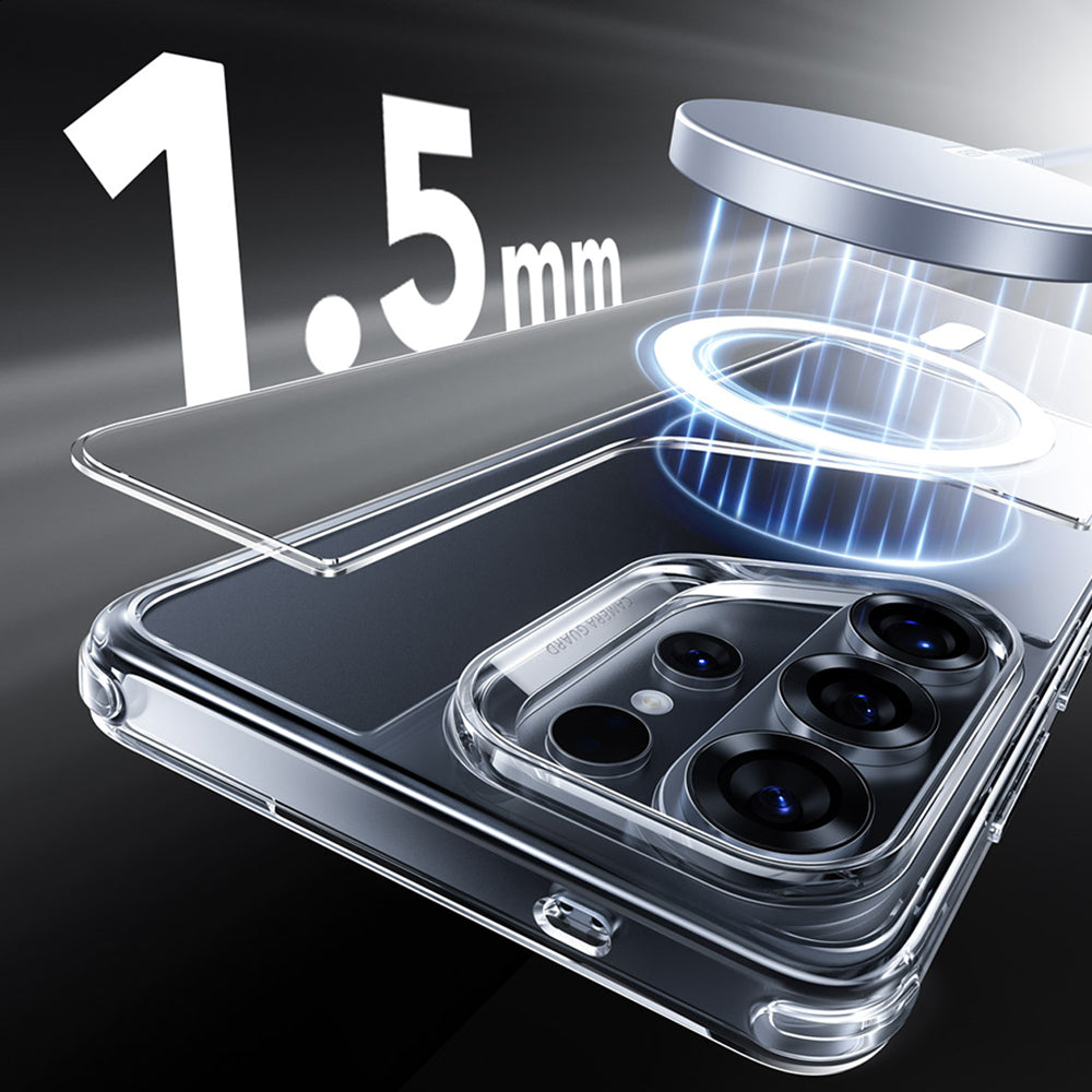 Coque MagSafe pour Samsung Galaxy S26 Ultra S948, ESR, Classic Hybrid, Transparente