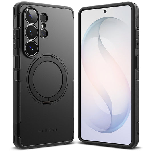 Coque MagSafe pour Samsung Galaxy S26 Ultra, Ringke, Alles, Noire