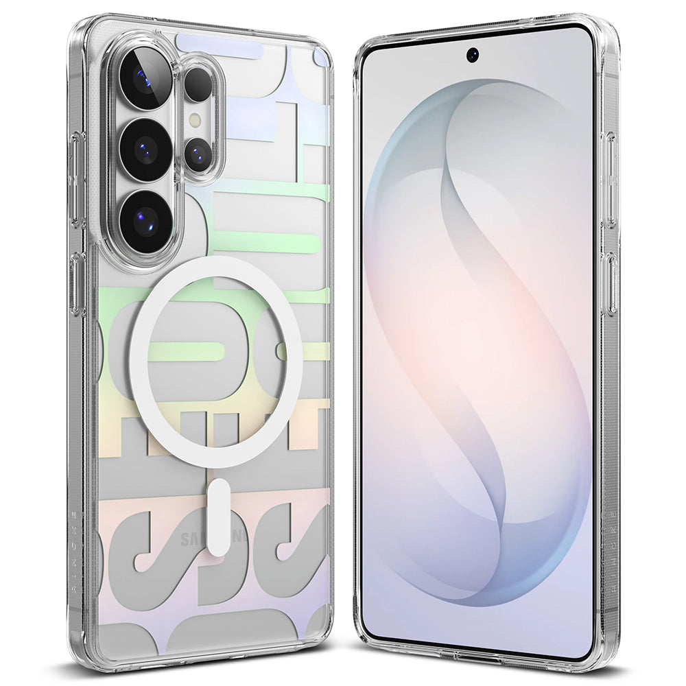 Coque MagSafe pour Samsung Galaxy S26 Ultra S948, Ringke, Fusion Seoul, Transparente