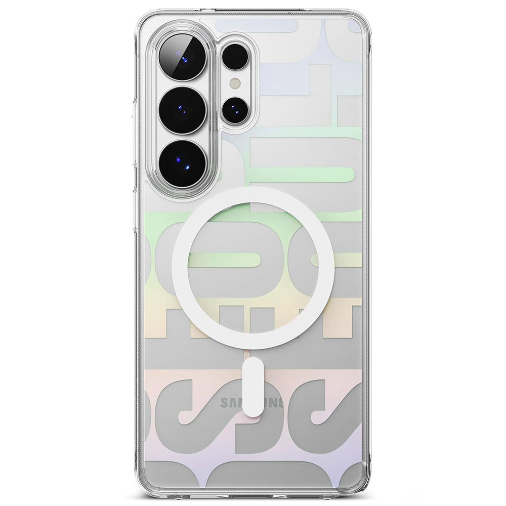 Coque MagSafe pour Samsung Galaxy S26 Ultra S948, Ringke, Fusion Seoul, Transparente