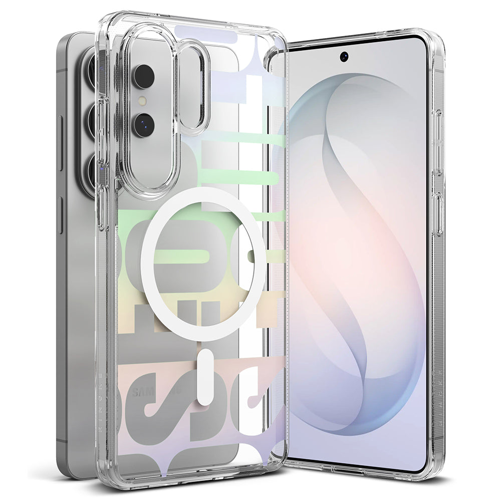 Coque MagSafe pour Samsung Galaxy S26 Ultra S948, Ringke, Fusion Seoul, Transparente