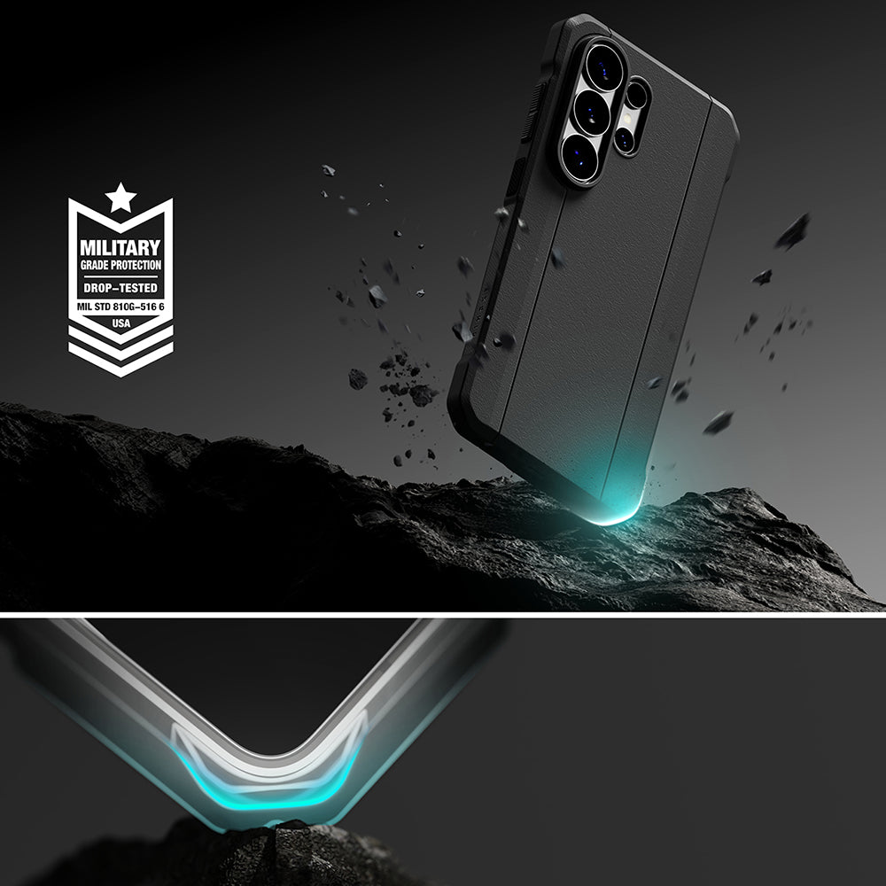 Coque MagSafe pour Samsung Galaxy S26 Ultra S948, Ringke, Onyx Alpha, Noire