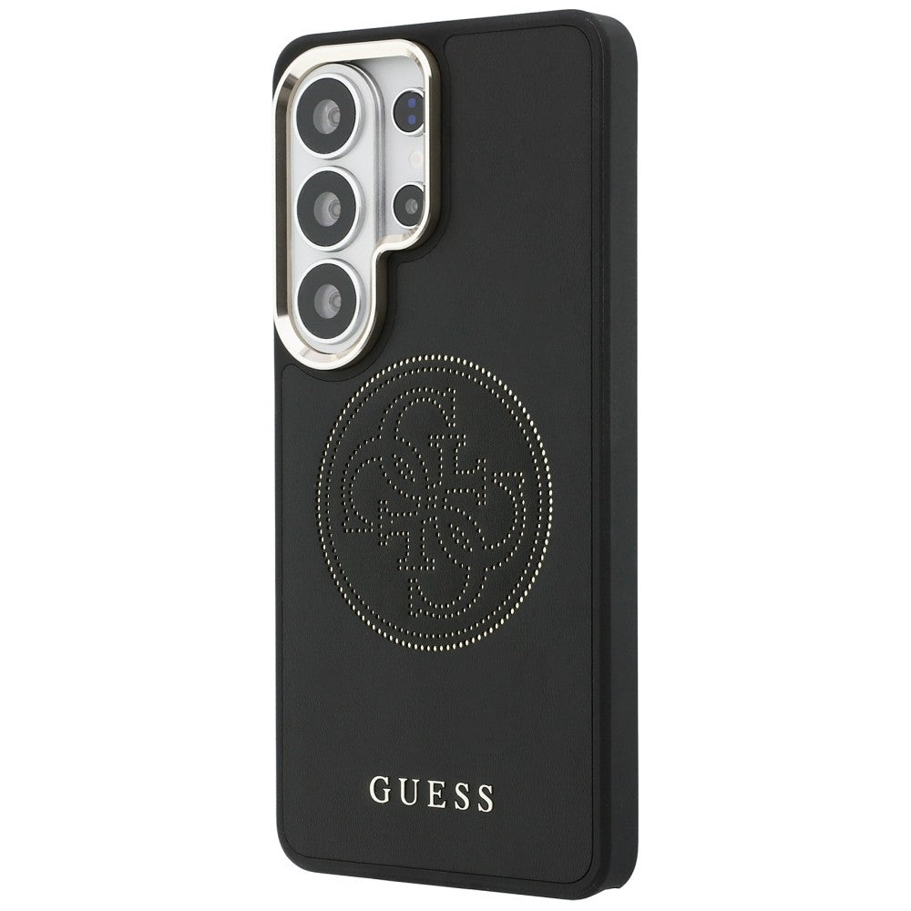 Étui MagSafe pour Samsung Galaxy S26 Ultra S948, Guess, Logo Perforé, Noir