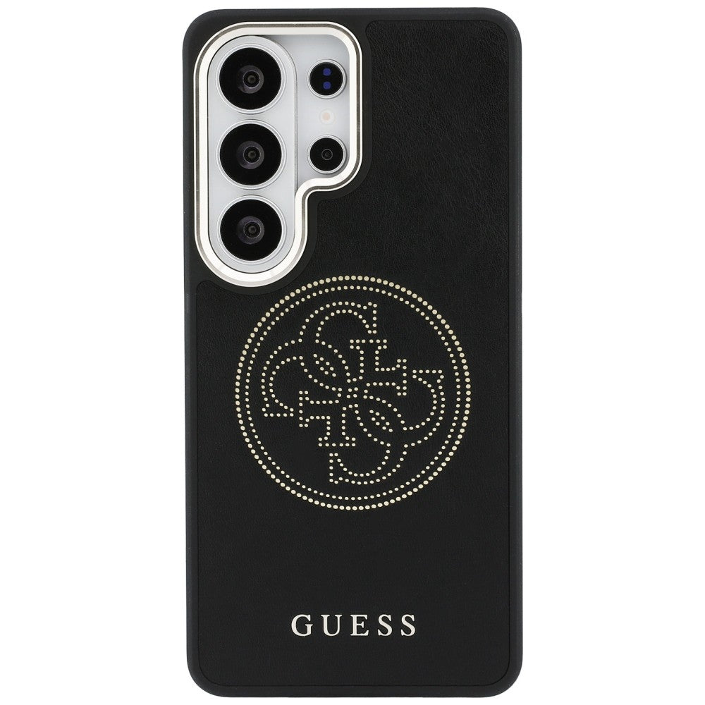 Étui MagSafe pour Samsung Galaxy S26 Ultra S948, Guess, Logo Perforé, Noir
