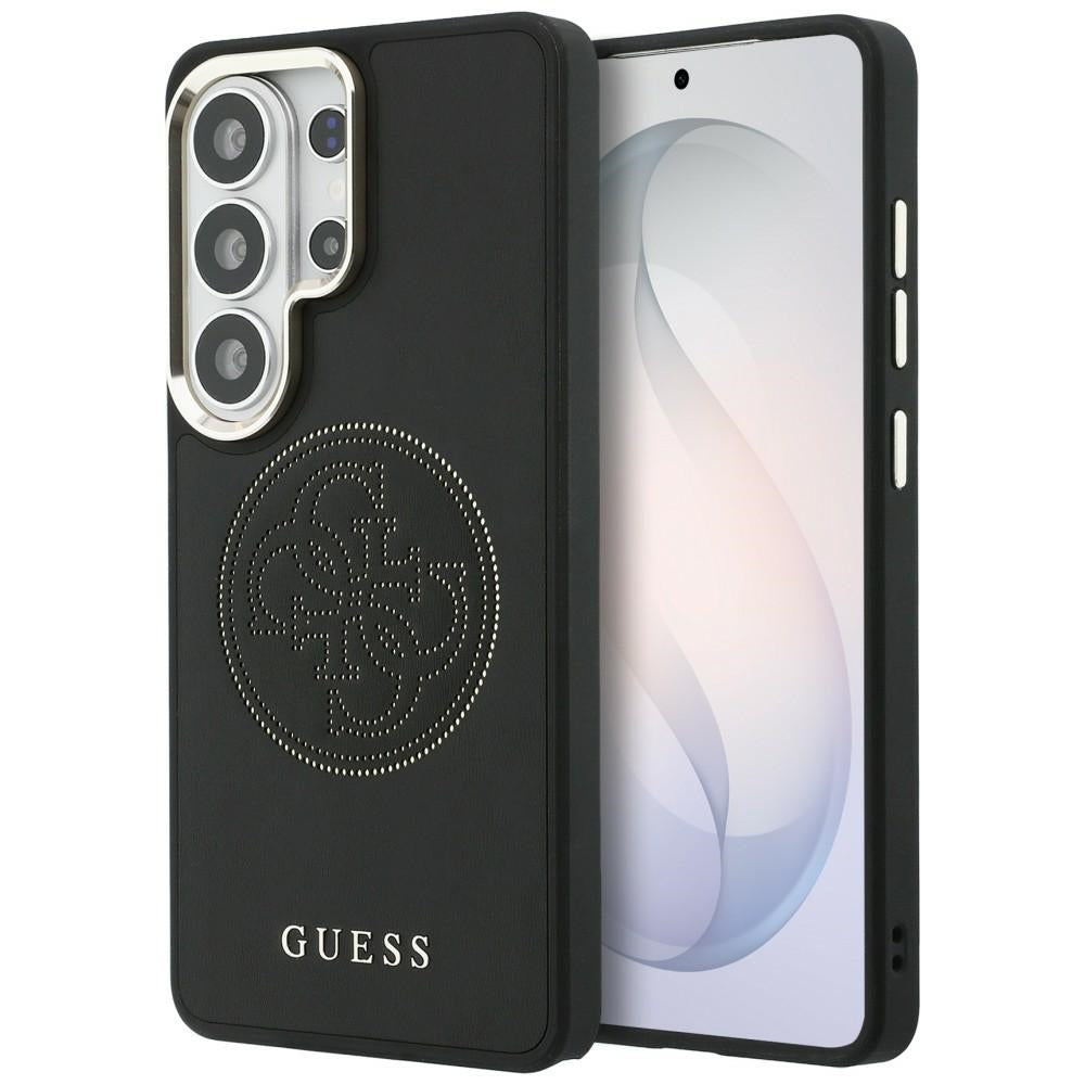 Étui MagSafe pour Samsung Galaxy S26 Ultra S948, Guess, Logo Perforé, Noir