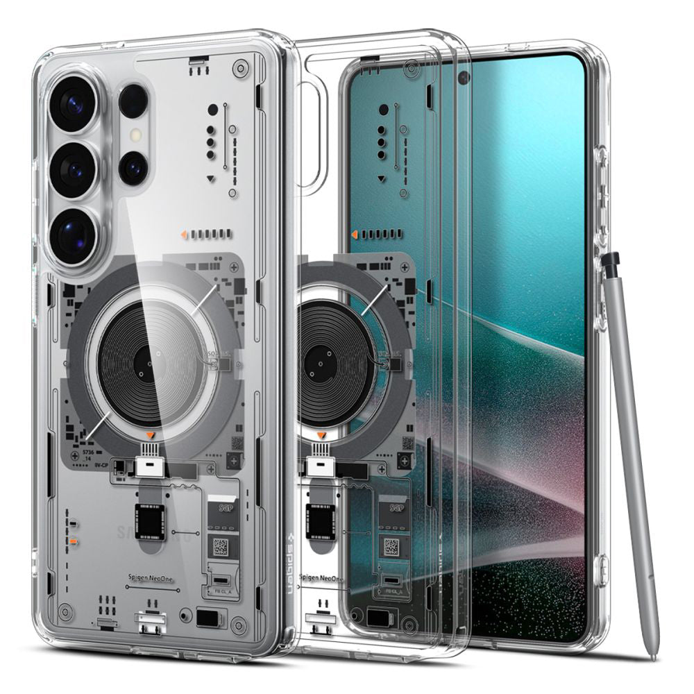 Coque MagSafe pour Samsung Galaxy S26 Ultra S948, Spigen, Ultra Hybrid Neo One, Transparente ACS11206