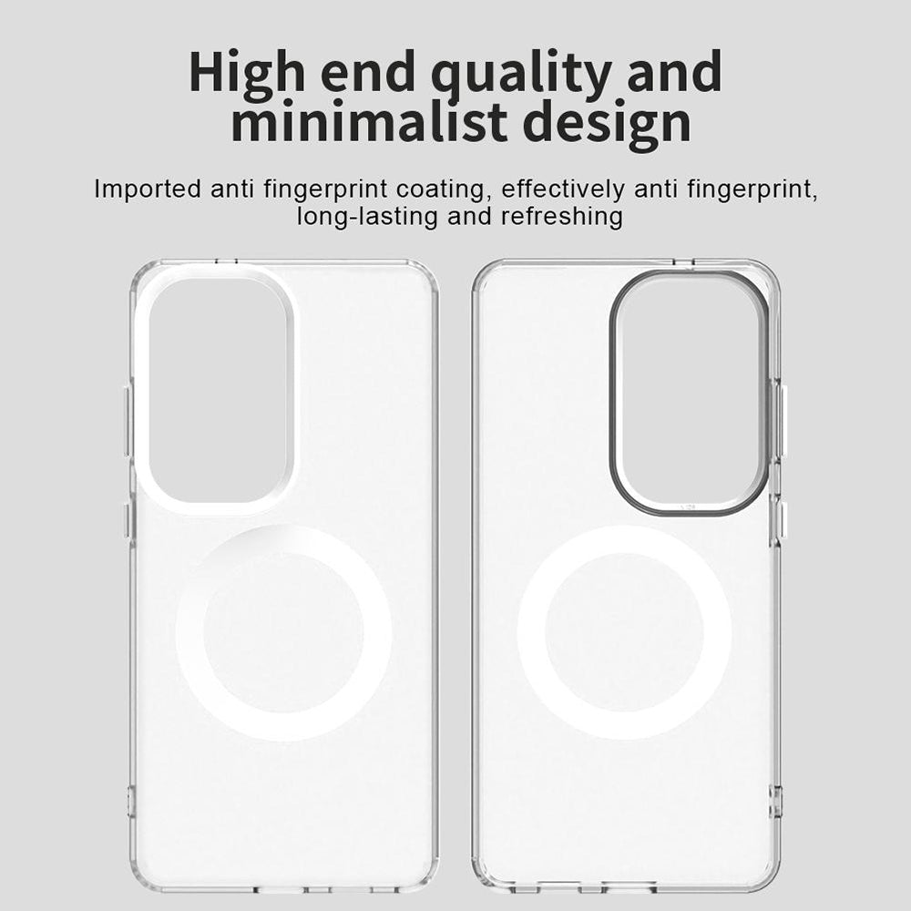 Coque MagSafe pour Samsung Galaxy S26 Ultra S948, Techsuit, CandyCase, Blanche