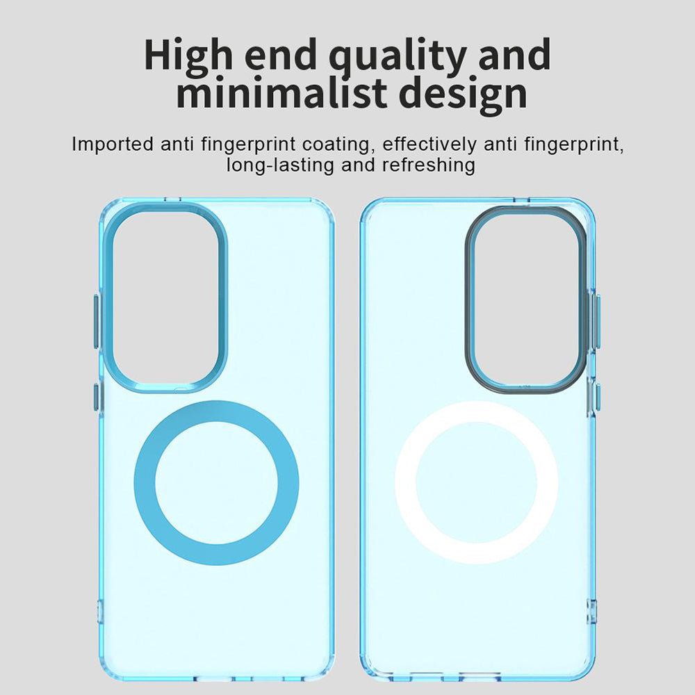Housse MagSafe pour Samsung Galaxy S26 Ultra S948, Techsuit, CandyCase, Bleue