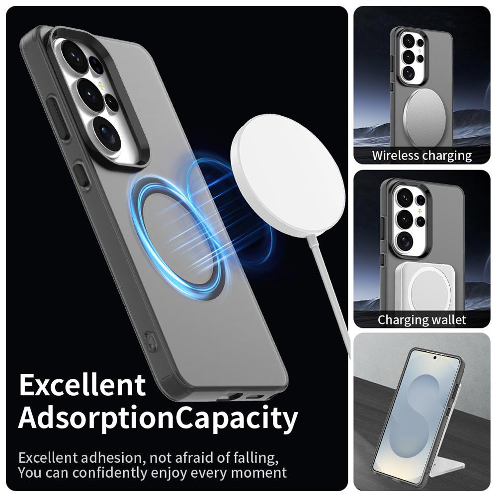 Étui MagSafe pour Samsung Galaxy S26 Ultra S948, Techsuit, CandyCase, Noir