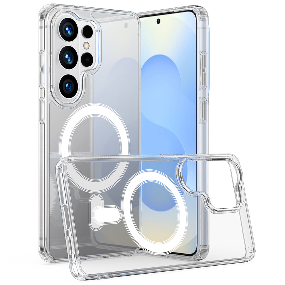 Housse MagSafe pour Samsung Galaxy S26 Ultra S948, Techsuit, Pro, Transparente