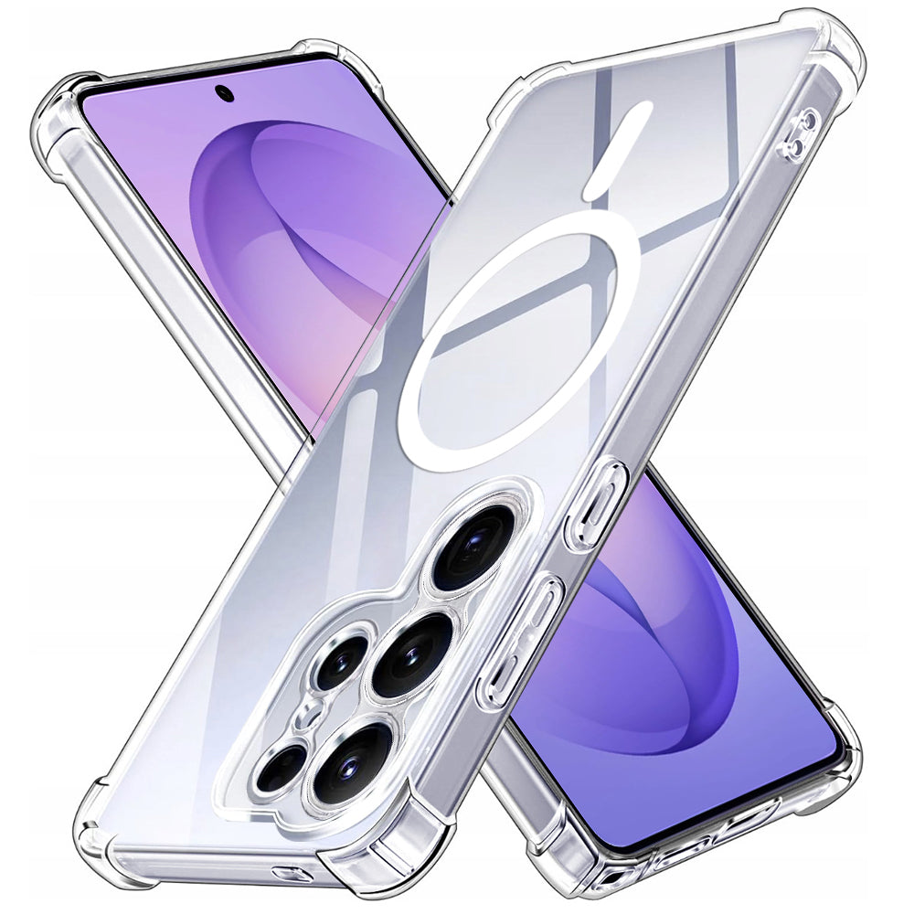 Coque MagSafe pour Samsung Galaxy S26 Ultra S948, Techsuit, Antichoc, Transparente