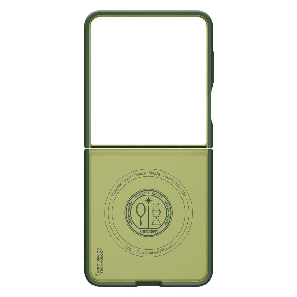 Étui MagSafe pour Samsung Galaxy Z Flip7 F766, Spigen, Caseology Nano Pop, Vert ACS11159