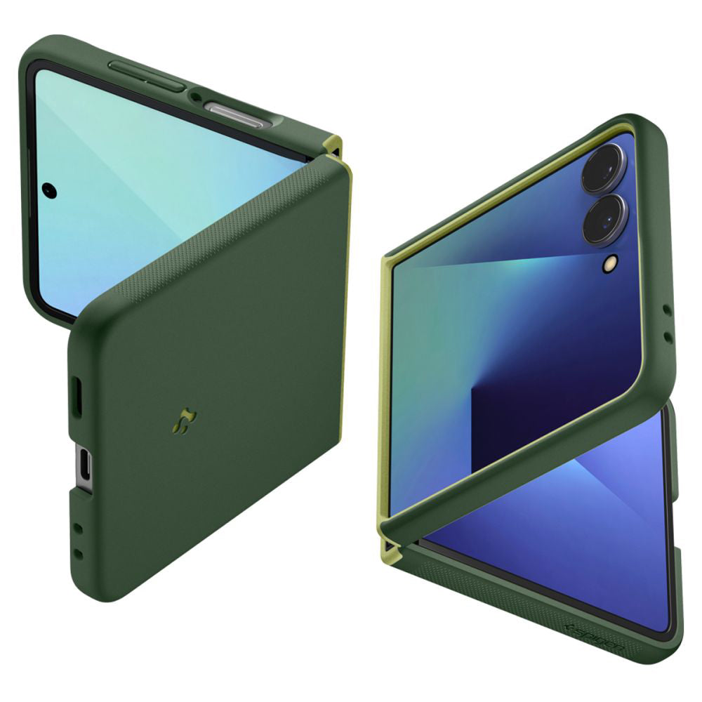Étui MagSafe pour Samsung Galaxy Z Flip7 F766, Spigen, Caseology Nano Pop, Vert ACS11159
