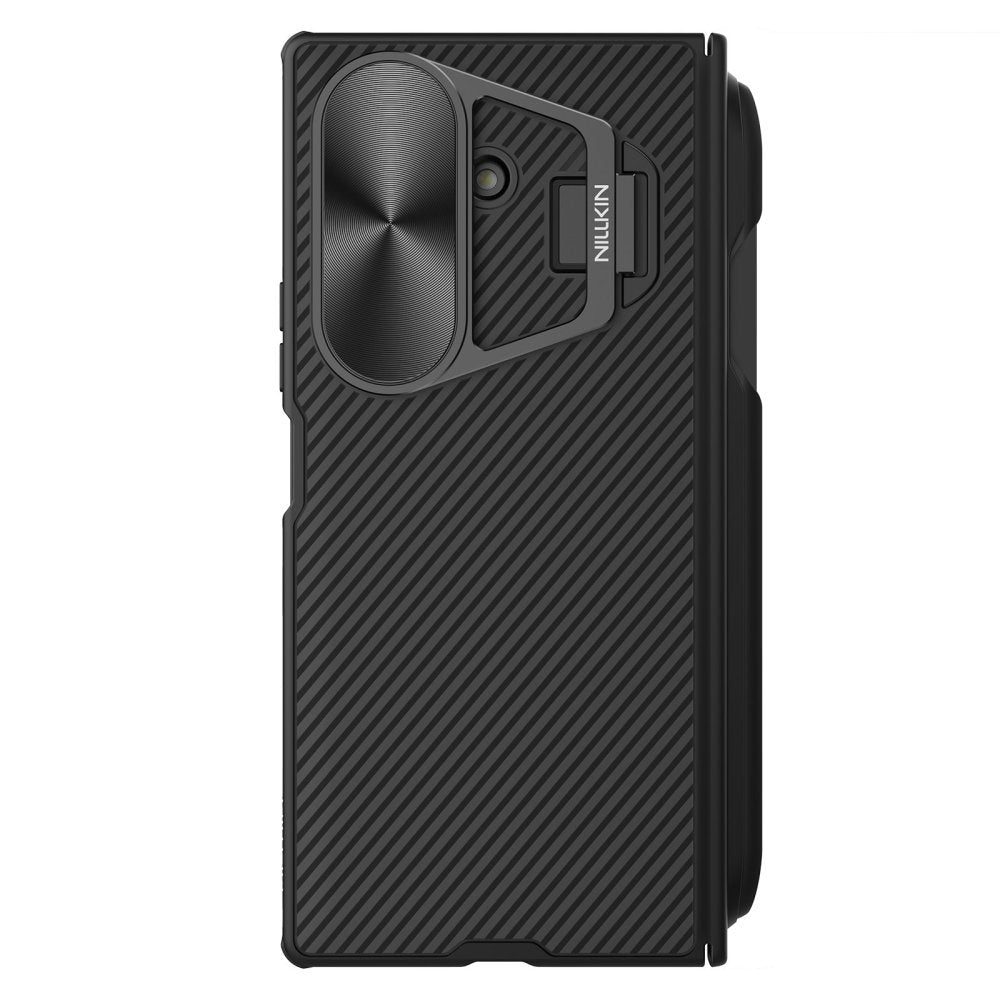 Coque MagSafe pour Samsung Galaxy Z Fold7 F966, Nillkin, CamShield Prop avec protection d'objectif en métal et support pour S-Pen, noire
