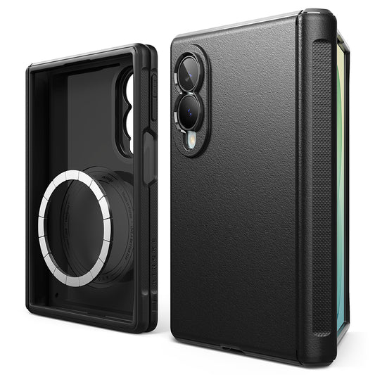 Coque MagSafe pour Samsung Galaxy Z Fold8 F971, Ringke, Onyx Flap, Noire