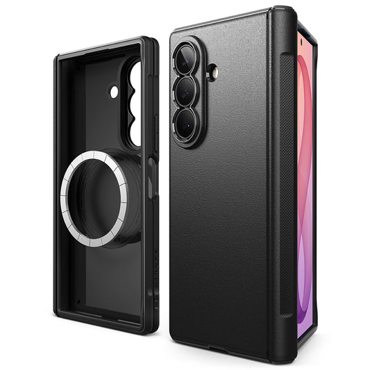 Coque MagSafe pour Samsung Galaxy Z Fold8 Ultra F976, Ringke, Onyx Flap, Noire