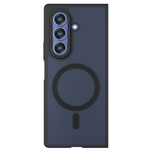 Coque MagSafe pour Samsung Galaxy Z Fold8 Ultra F976, Techsuit, PureFrost, Noir Satiné