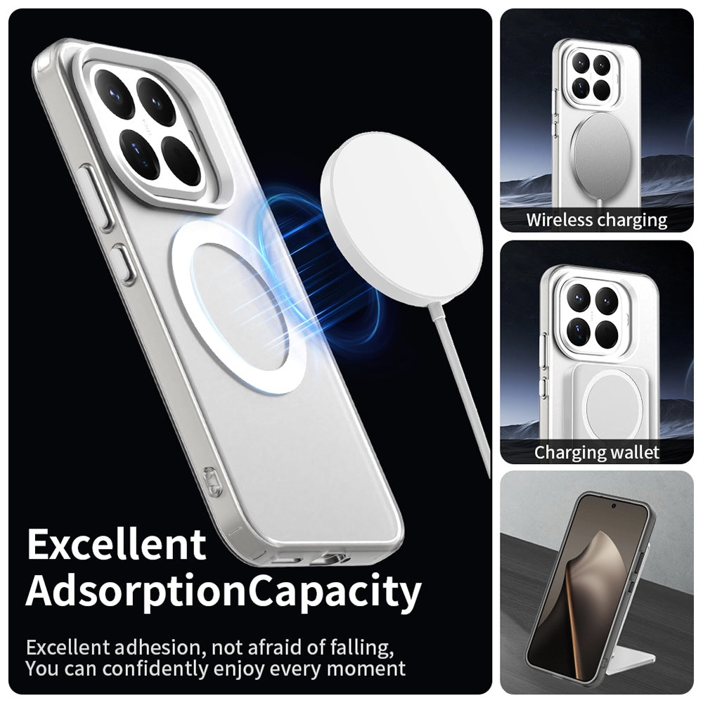 Coque MagSafe pour Xiaomi 15T Pro, Techsuit, CandyCase, Blanche