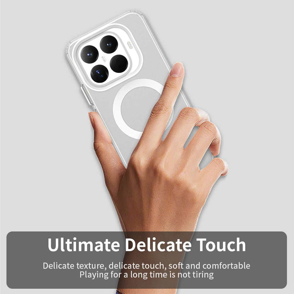 Coque MagSafe pour Xiaomi 15T Pro, Techsuit, CandyCase, Blanche