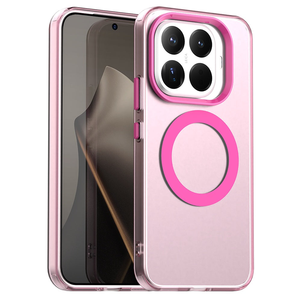 Coque MagSafe pour Xiaomi 15T Pro, Techsuit, CandyCase, Rose