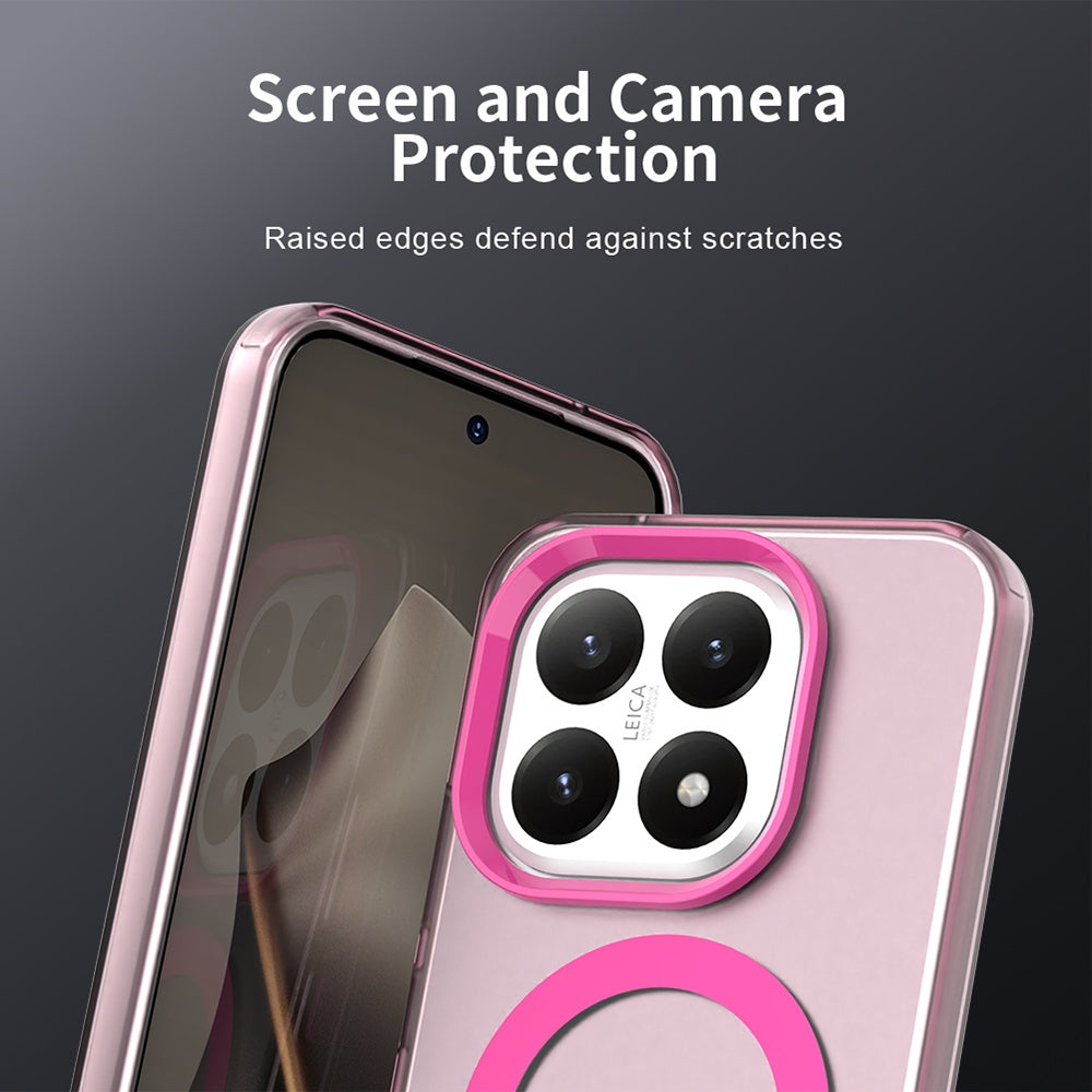 Étui MagSafe pour Xiaomi 15T, Techsuit, CandyCase, Rose