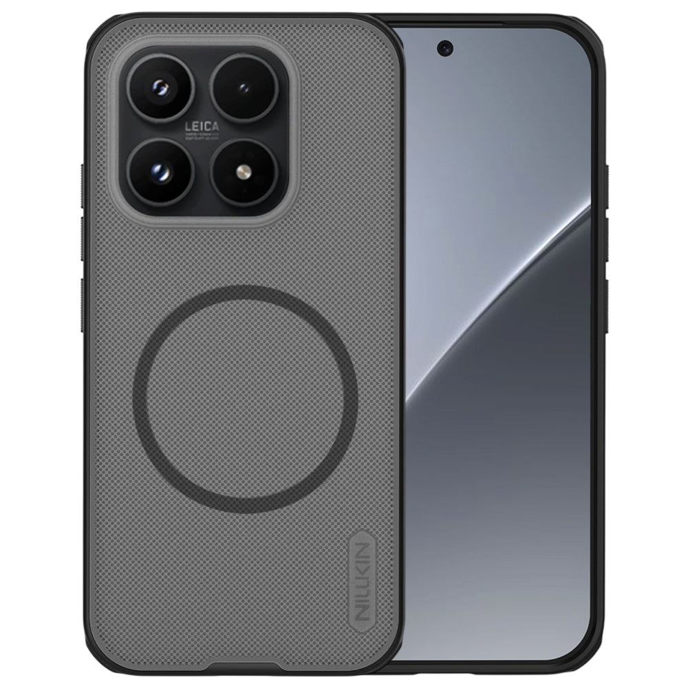Coque MagSafe pour Xiaomi 17, Nillkin, Super Shield Pro, Noire Transparente Satinée