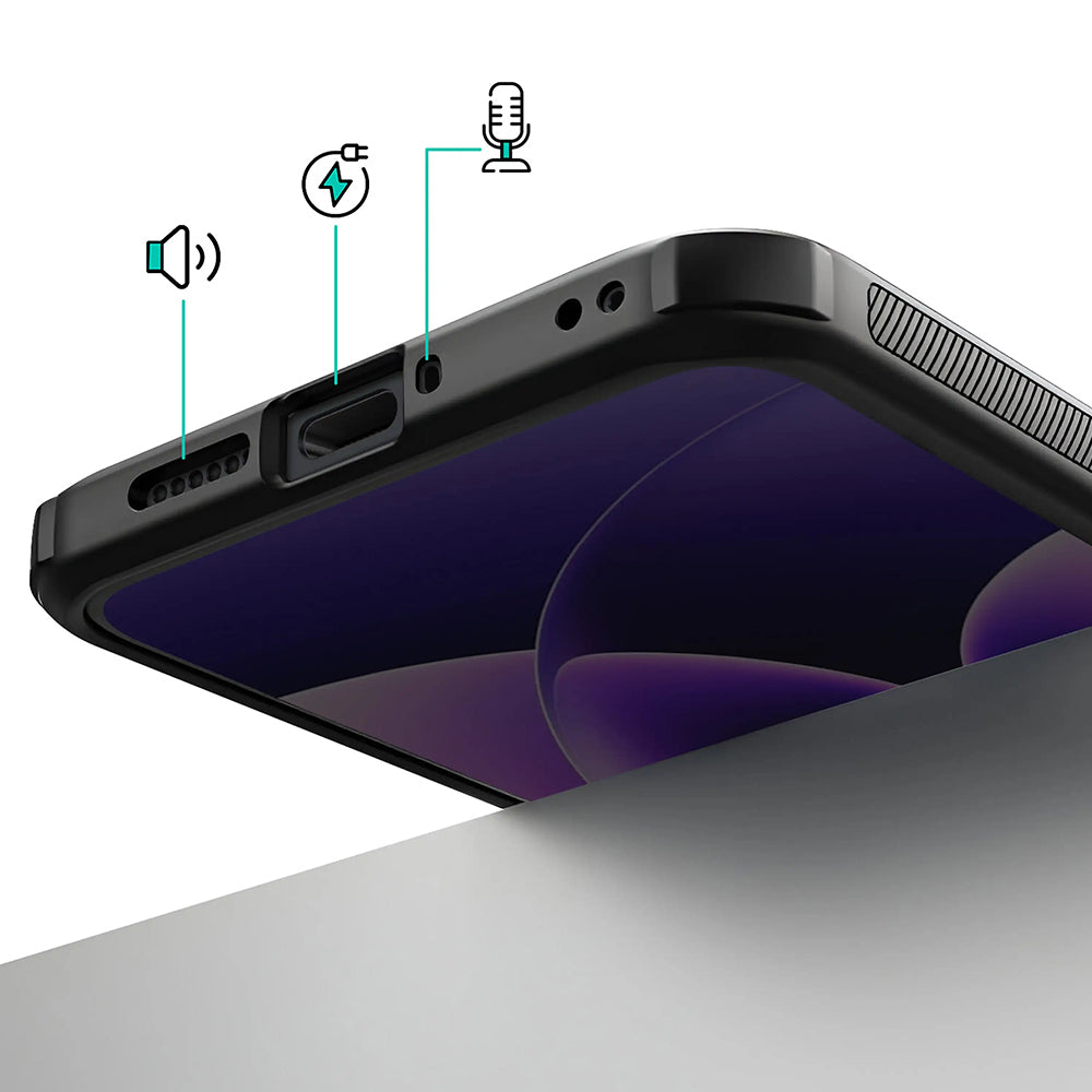 Coque MagSafe pour Xiaomi 17, Nillkin, Super Shield Pro, Noire Transparente Satinée