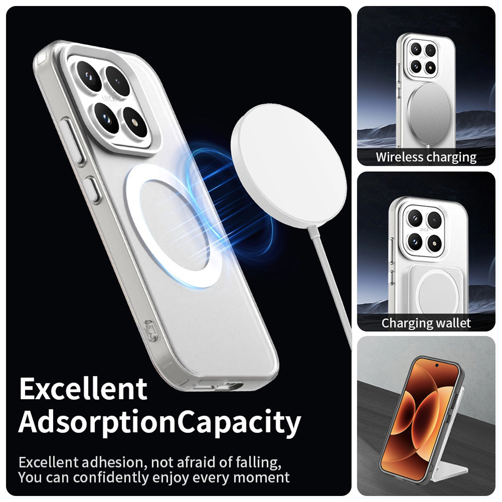 Housse MagSafe pour Xiaomi 17, Techsuit, CandyCase, Blanche