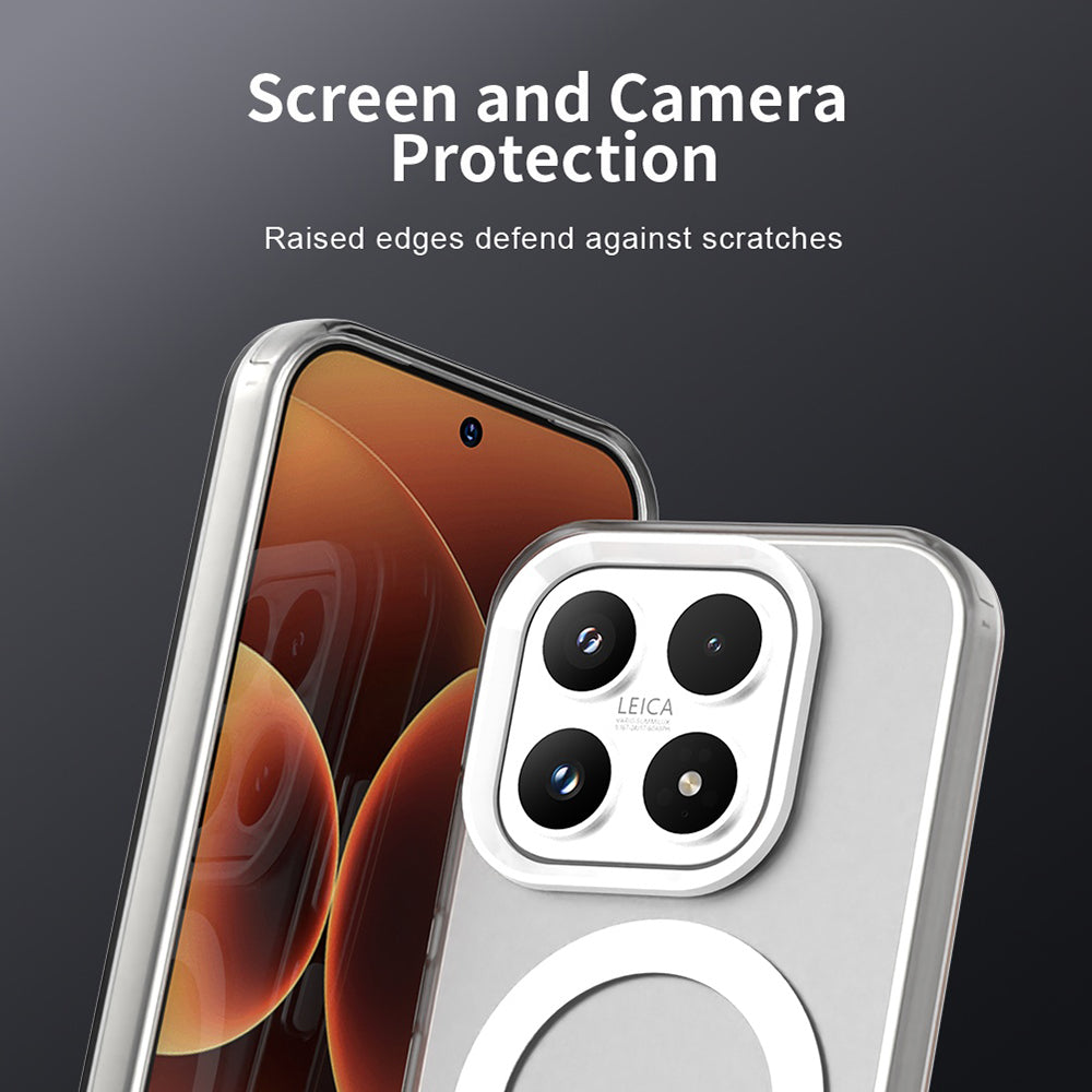 Housse MagSafe pour Xiaomi 17, Techsuit, CandyCase, Blanche