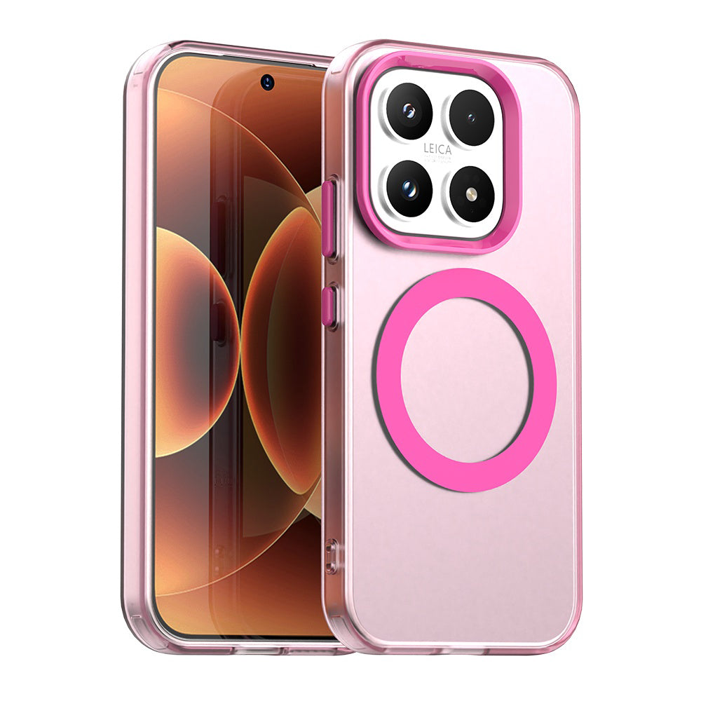 Étui MagSafe pour Xiaomi 17, Techsuit, CandyCase, Rose