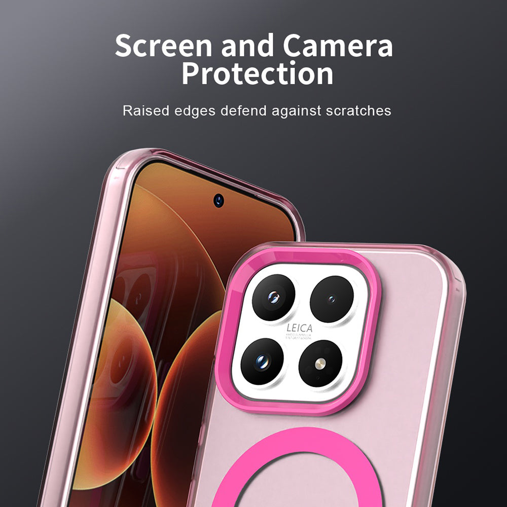 Étui MagSafe pour Xiaomi 17, Techsuit, CandyCase, Rose