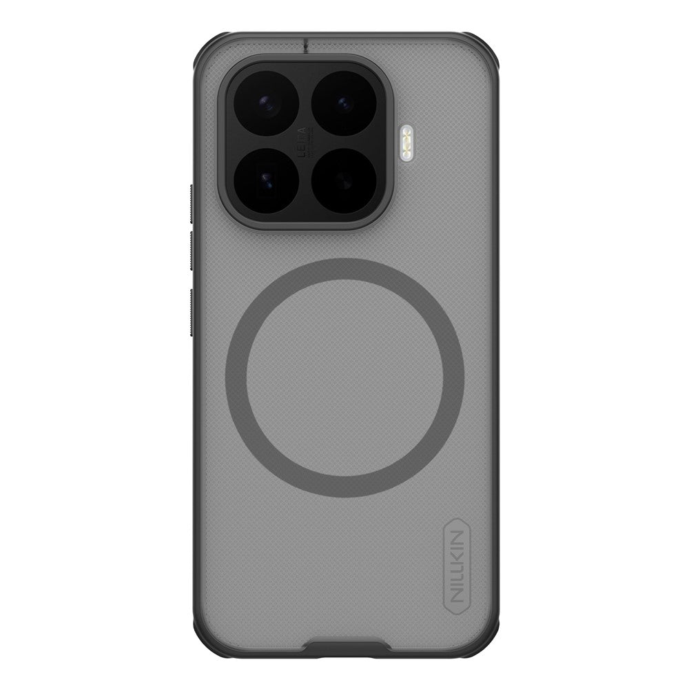 Coque MagSafe pour Xiaomi 17T, Nillkin, Super Shield Pro, Noire Transparente Satinée