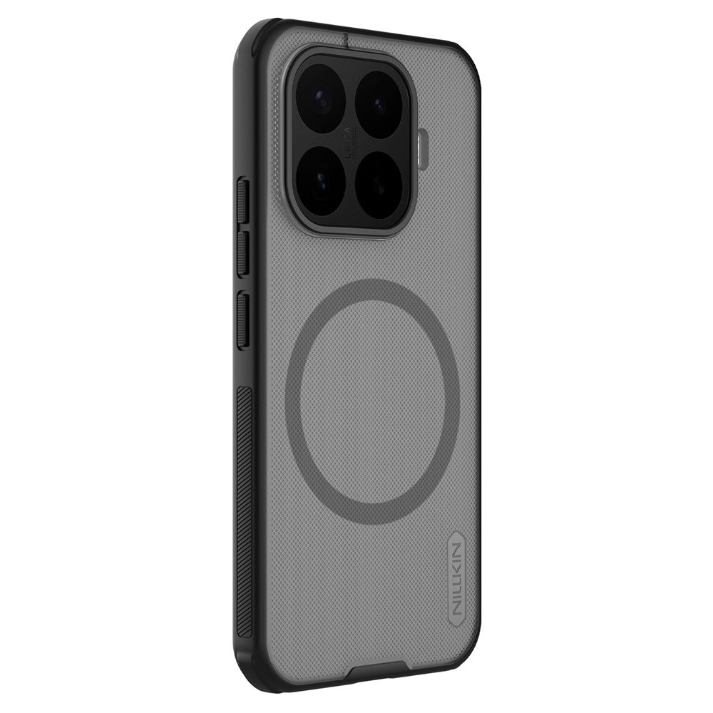Coque MagSafe pour Xiaomi 17T, Nillkin, Super Shield Pro, Noire Transparente Satinée