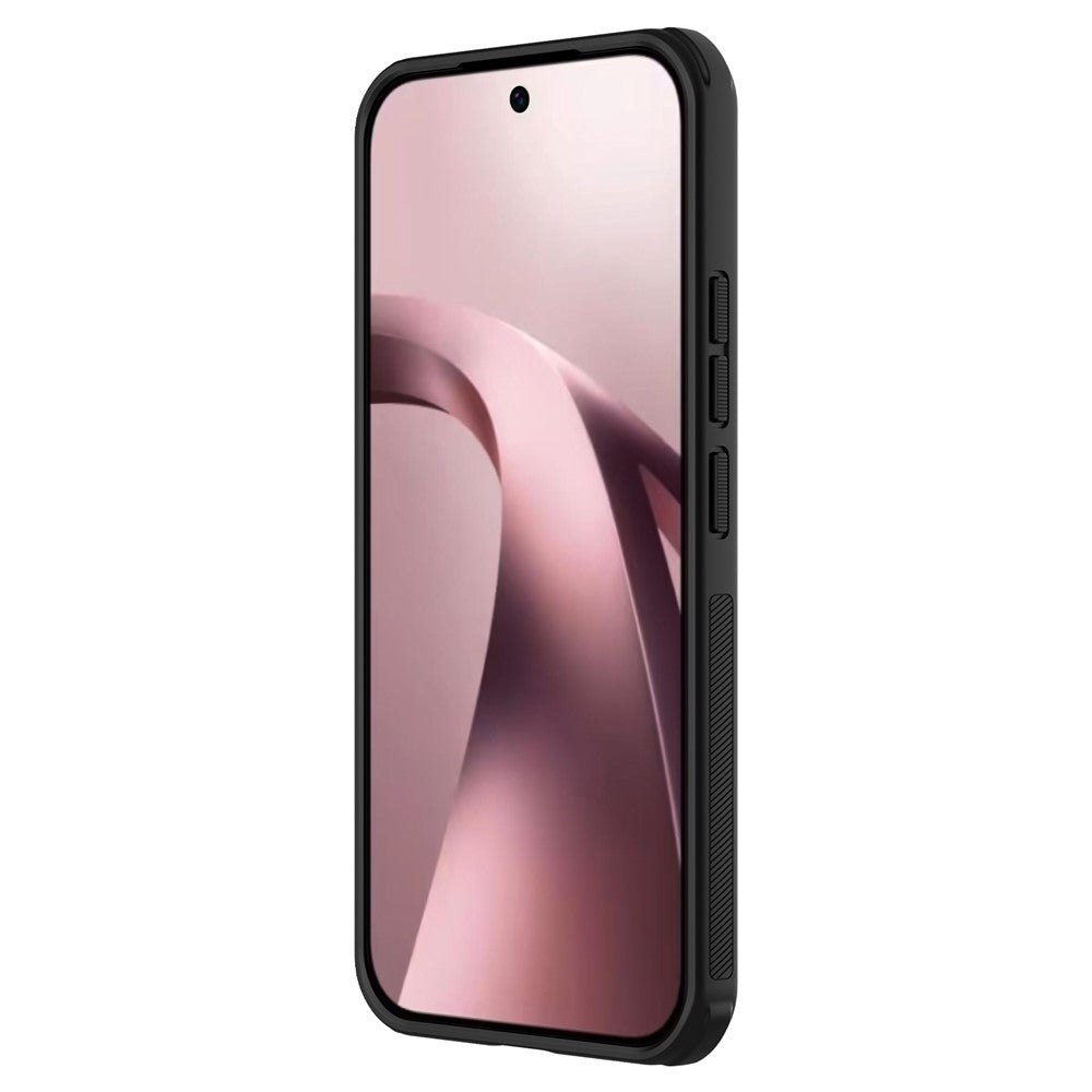 Coque MagSafe pour Xiaomi 17T, Nillkin, Super Shield Pro, Noire Transparente Satinée