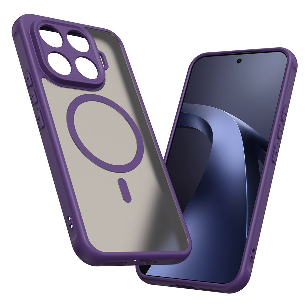 Coque MagSafe pour Xiaomi 17T Pro, Techsuit, HaloFrost II, Violet