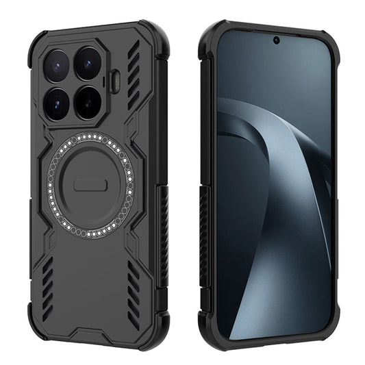 Coque MagSafe pour Xiaomi 17T, Techsuit, ArmorMag, Noire