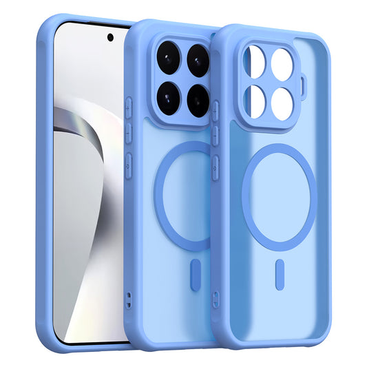 Coque MagSafe pour Xiaomi 17T, Techsuit, HaloFrost II, Bleue