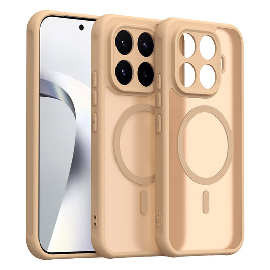 Coque MagSafe pour Xiaomi 17T, Techsuit, HaloFrost II, Dorée