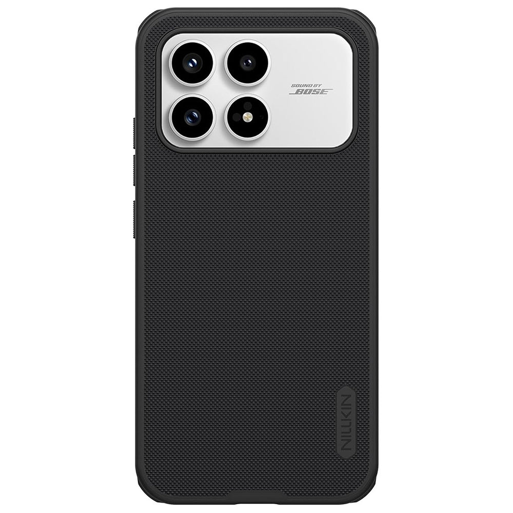Coque MagSafe pour Xiaomi Poco F8 Pro, Nillkin, Super Shield Pro, Noir Satiné