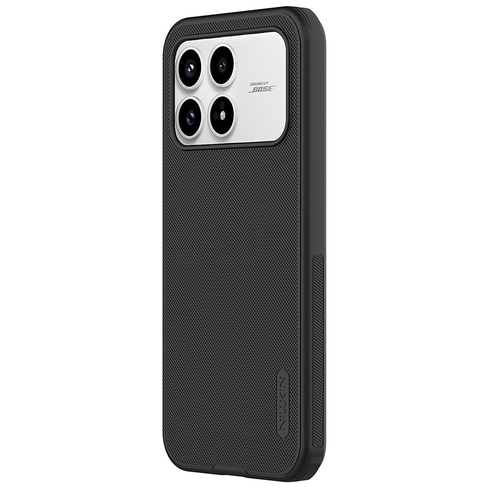 Coque MagSafe pour Xiaomi Poco F8 Pro, Nillkin, Super Shield Pro, Noir Satiné