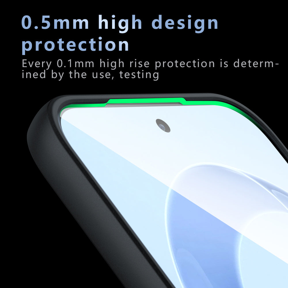 Étui MagSafe pour Xiaomi Poco F8 Ultra, Techsuit, PureFrost, Noir Satiné