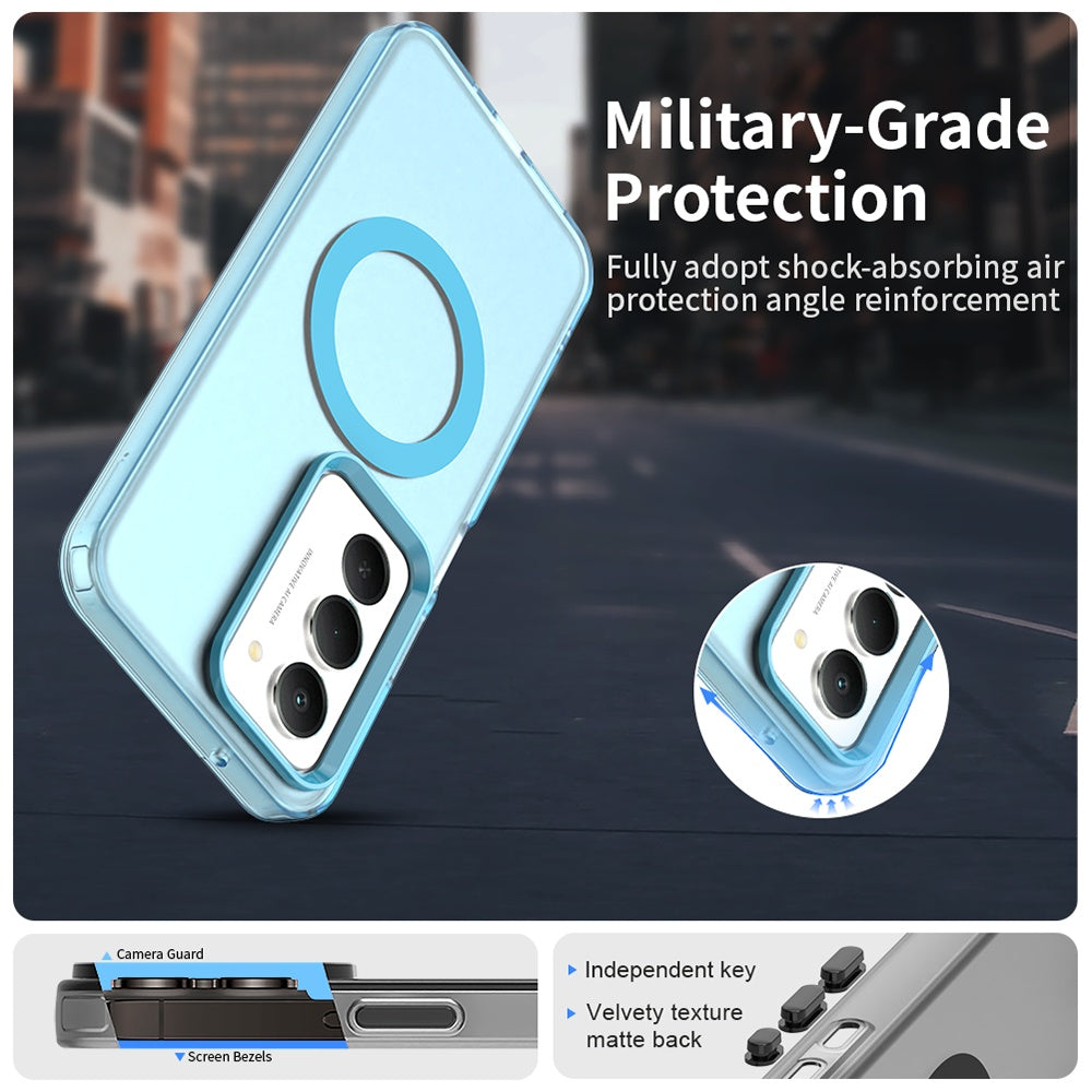 MagSafe Case for Xiaomi Redmi 15 5G / 15 4G, Techsuit, CandyCase, Blue