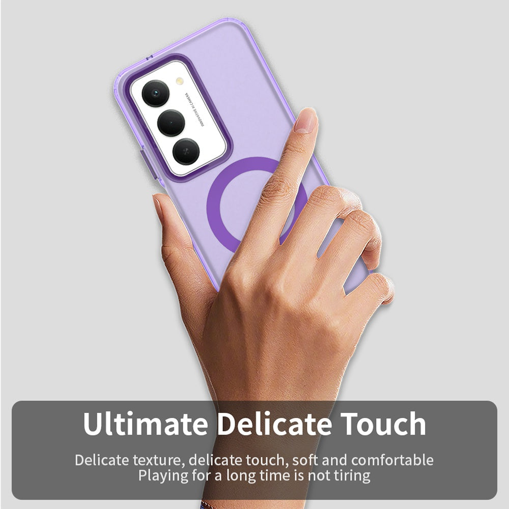 Housse MagSafe pour Xiaomi Redmi 15 5G / 15 4G, Techsuit, CandyCase, Mauve