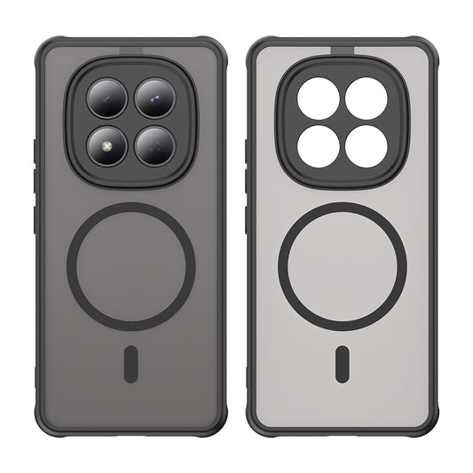 Étui MagSafe pour Xiaomi Redmi Note 15 Pro 4G, Techsuit, HaloFrost II, Noir