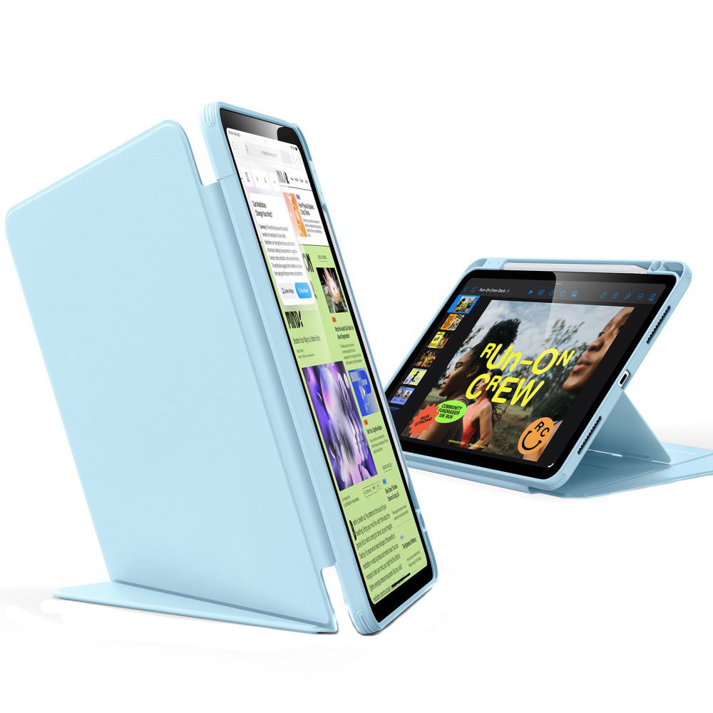 Coque pour Apple iPad Air 13 (2026) / Air 13 (2025) / Air 13 (2024), ESR, Flip Hybrid, Bleue