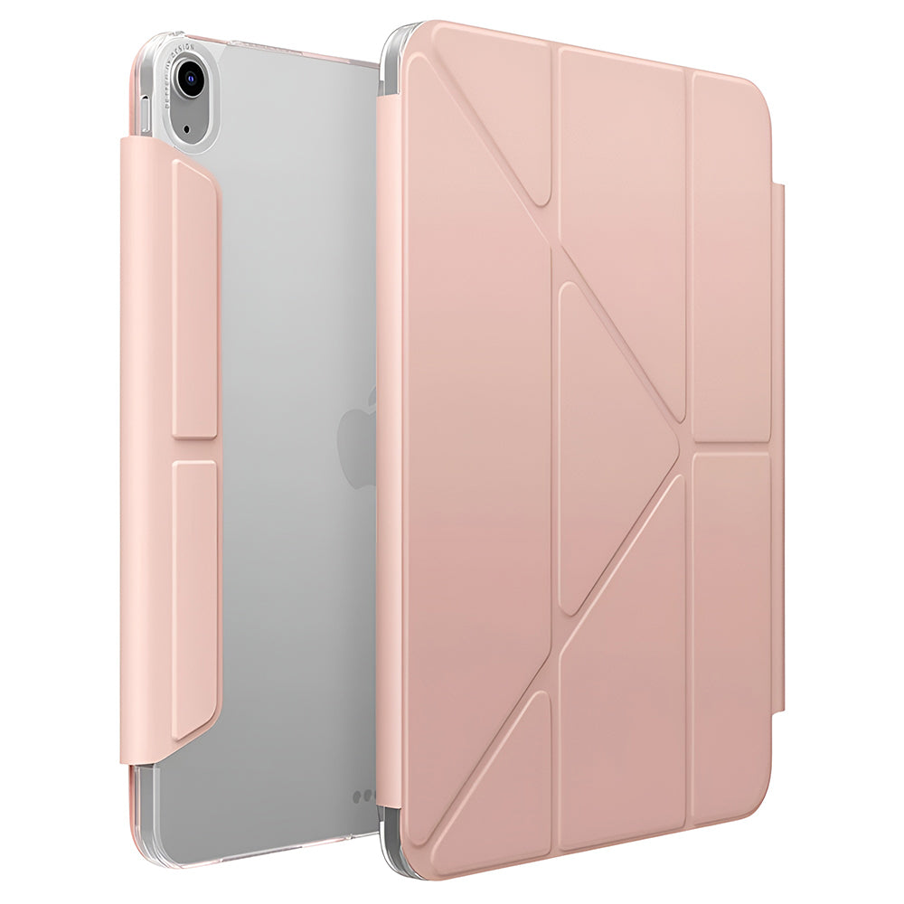 Étui pour Apple iPad (2025), UNIQ, Camden Click, Rose