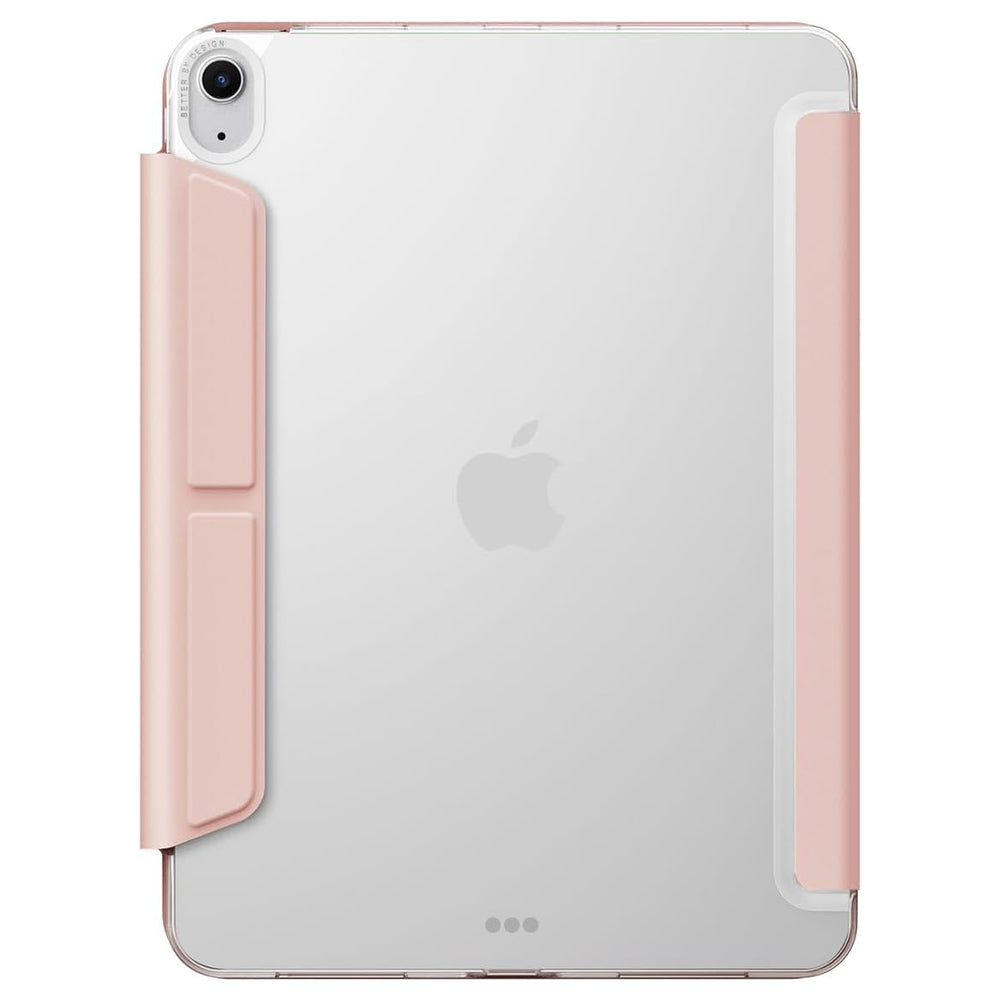 Étui pour Apple iPad (2025), UNIQ, Camden Click, Rose