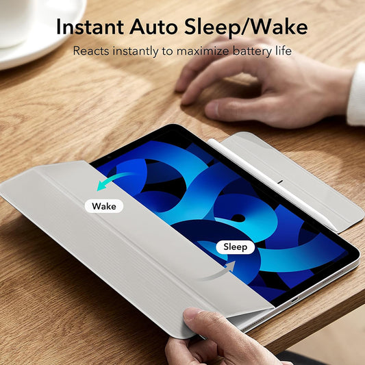 Étui pour Apple iPad Air 11 (2024) / Air (2022) / Air (2020) / Pro 11 (2018), ESR, Rebound, Blanc