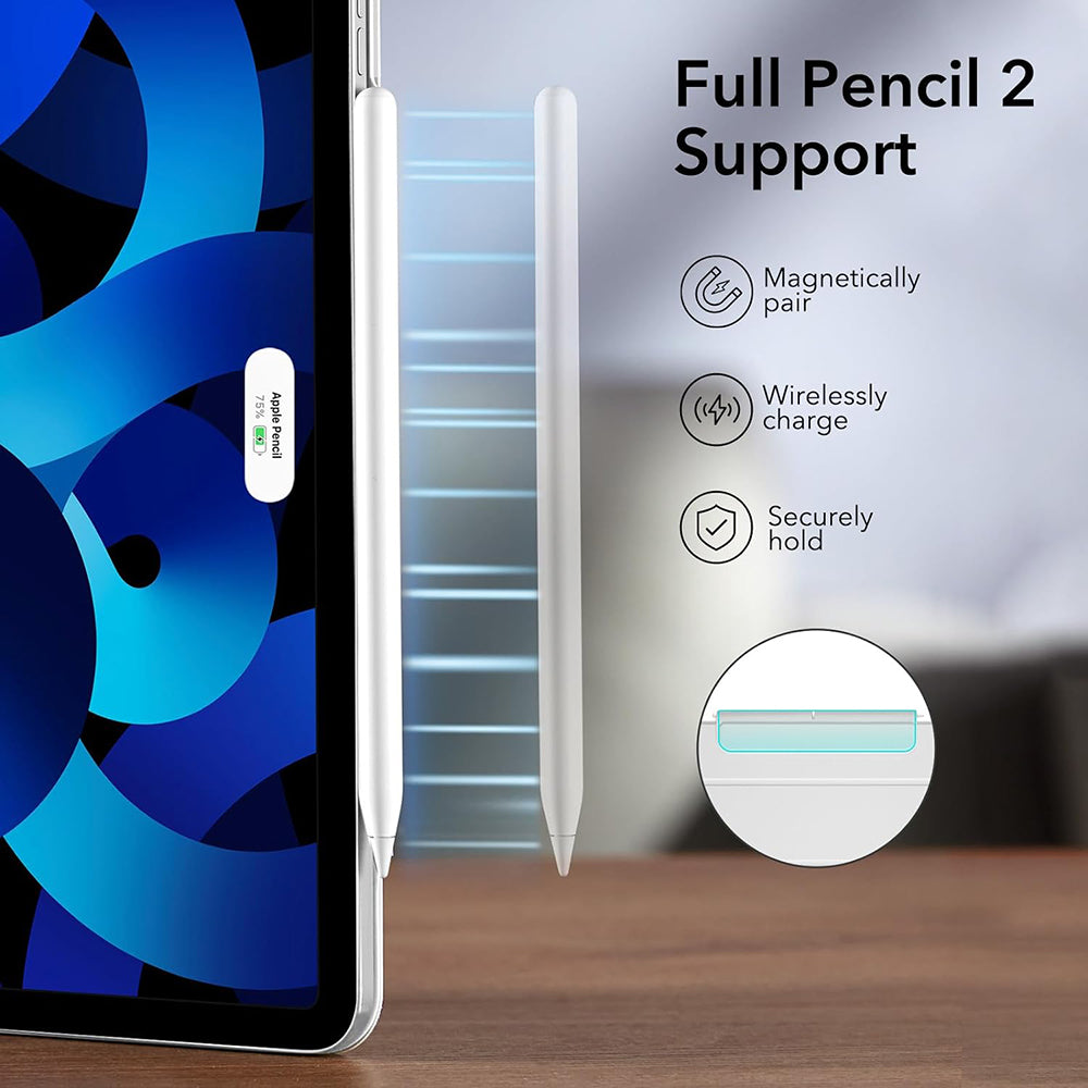 Étui pour Apple iPad Air 11 (2024) / Air (2022) / Air (2020) / Pro 11 (2018), ESR, Rebound, Blanc