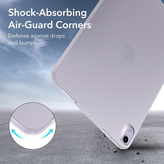 Coque pour Apple iPad Air 11 (2026) / iPad Air 11 (2025) / Air 11 (2024) / Air (2022) / Air (2020), ESR, Project Zero, Noir Satiné